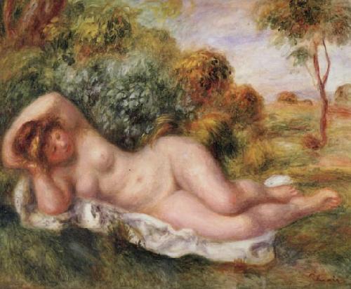 Pierre Renoir Reclining Nude(The Baker) oil painting picture